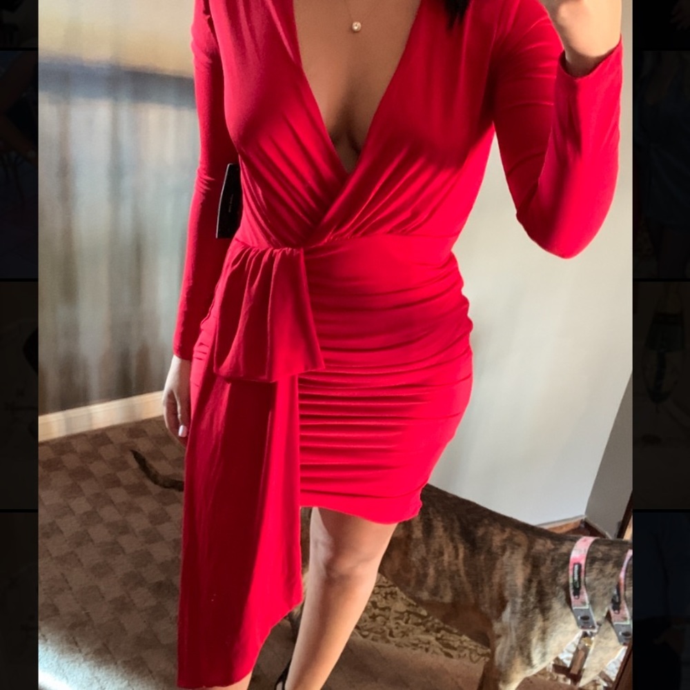 Red Lulus mini dress
